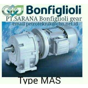 bonfiglioli gear motor gearbox reducer type mas 25 p & 25 f mas 25df dp