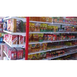 rak minimarket - rak supermarket display makanan di surabaya