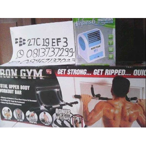 iron gym alat fitness edisi warna besi hitam sms 089671370238-1