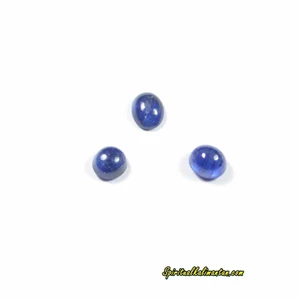 batu blue sapphire / safir biru alami afrika -+ 10 mm kode:-1