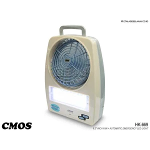 cmos hk-669 - automatic emergency led lamp and fan-1