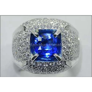 sparkling hot royal blue sapphire crystal sri lanka - spc 213-1