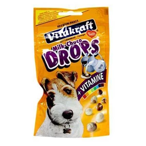 makanan anjing / dog food vitakraft milk choco drops 75 gr