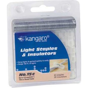 isi stapler tembak no.15 c kabel / gun tacker cable kangaro