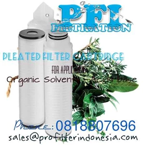 absoluted pleated filter cartridge 0.5 micron