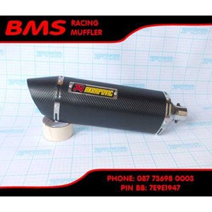 silencer akrapovic carbon style