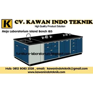 meja laboratorium island bench ibs furniture lab cv kawan indo teknik email kawanindoteknik@gmail.com