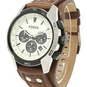 jam tangan fossil original ch2890 chronograph leather-2