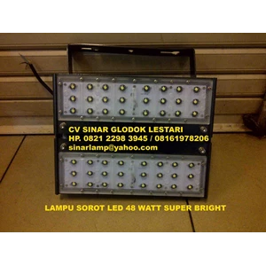 lampu sorot led 48w high quality multi led super bright