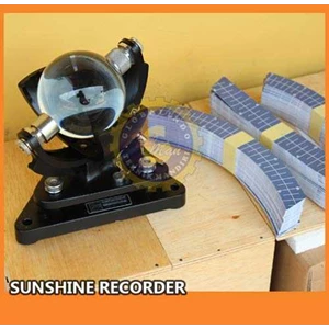 alat pengukur lama penyinaran matahari ( sunshine recorder)