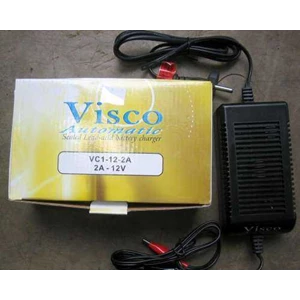 kami menjual battery charger visco vc1-12-2a / menjual charger aki merk visco vc1-12-1a / menjual cas baterai visco vc1-12-2a .