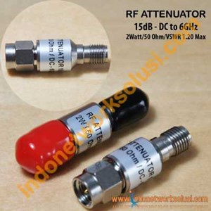 rf attenuator ( 15db/ 2w/ 50ohm/ dc-6ghz)