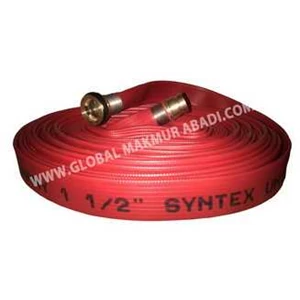 fireguard fire hose red rubber