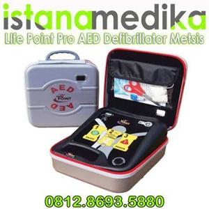 aed defibrillator life point pro metsis | alat kejut jantung
