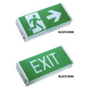 maxspid bls/ s/ 2080 ( boxster) emergency exit lights ( box type single sided emergency exit light)