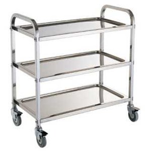 food trolley stainless
