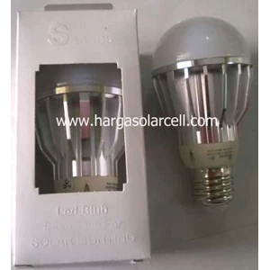 lampu led bulb 12v 5w model fitting untuk solarcell / solar panel