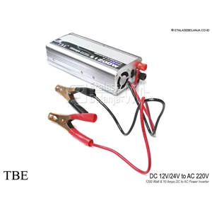 tbe 1200w dc 12/ 24v to ac 220v & 10 amps - power inverter + charger-2