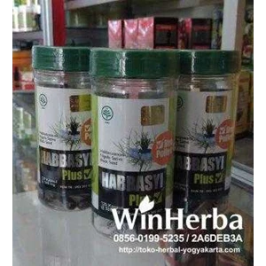 habbasyi plus isi 120 kapsul - jogja | obat herbal untuk membantu meningkatkan kuantitas asi dan kesuburan | toko herbal jogja - winherba | melayani eceran dan grosir produk habbasyi plus jogja