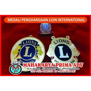 medali lion gold