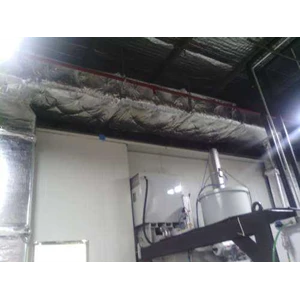 pembuatan fabrikasi ducting system untuk bangunan pabrik dan gudang