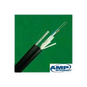 amp fiber optic cable, outdoor, figure-8