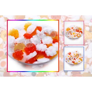 jelly motif aneka boneka lucu berbentuk bunga-1