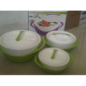 thermo container box lunch anti bau like tupperware-3