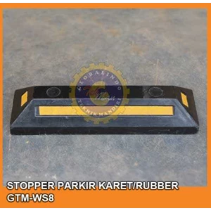 stopper parkir karet/ rubber gtm-ws8