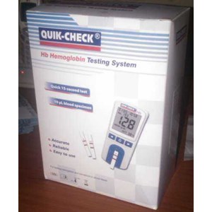 quikcheck hb / alat deteksi hemoglobin