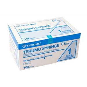 spuit syringe with needle 1cc ( terumo)