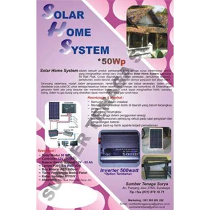 paket penerangan rumah tenaga surya ( solar home system )