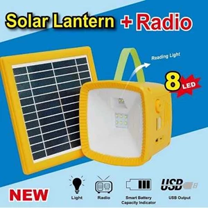 lentera solar + radio solar panel/ shs dengan radio-4
