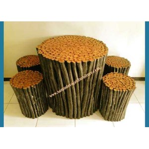 stool set antik