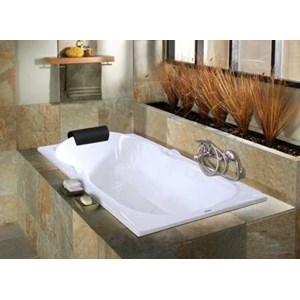 bathtub fiesto - helga 170 cm marble white