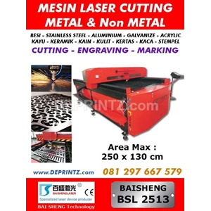 mesin laser cutting metal bsl 2513
