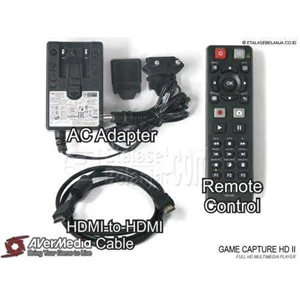 avermedia game capture hd ii - full hd multimedia player