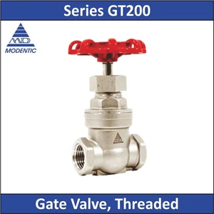 modentic - series gt200 - gate valve, threaded
