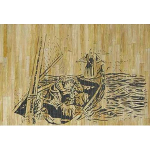 seni lukisan jerami batak