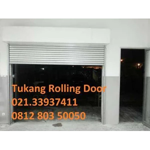 service rolling door folding gate, canopy, pagar 081585181961 murah bekasi
