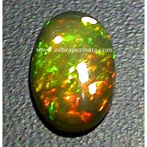 batu permata black opal kalimaya - zp 163-2