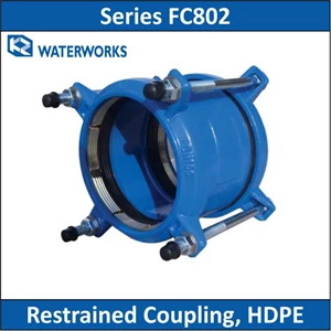 kz waterworks - series fc802 - restrained coupling, hdpe