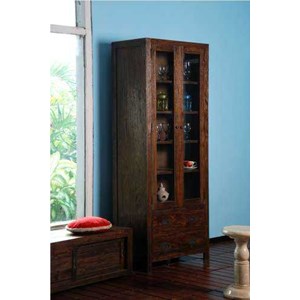 book case two door recycle teak minimalist new design from aura java ajf-07bc indonesia teak furniture