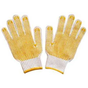hand glove cotton knit polkadot, hub : 087886601444/ 08561807625-5