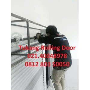 tukang service rolling door termurah jakarta barat 081280350050 cepat, free survey, bergaransi