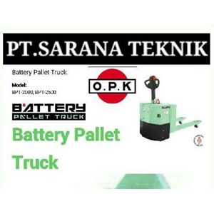 opk battery pallet truck - hand pallet pt sarana teknik-1