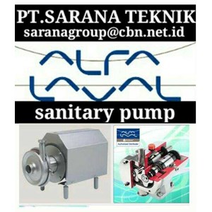 rotary lobe alfa laval pump sanitary pump pt. sarana for food & beverages