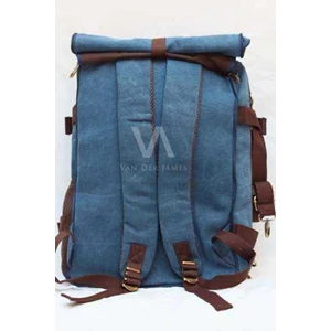 multifunction blue backpack ( tas backpack multifungsi)-3