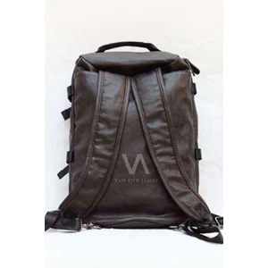 multifunction leather backpack ( tas kulit multifungsi)-4