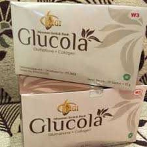 glucola sachet eceran ( glutathione + collagen ) mci / mgi original